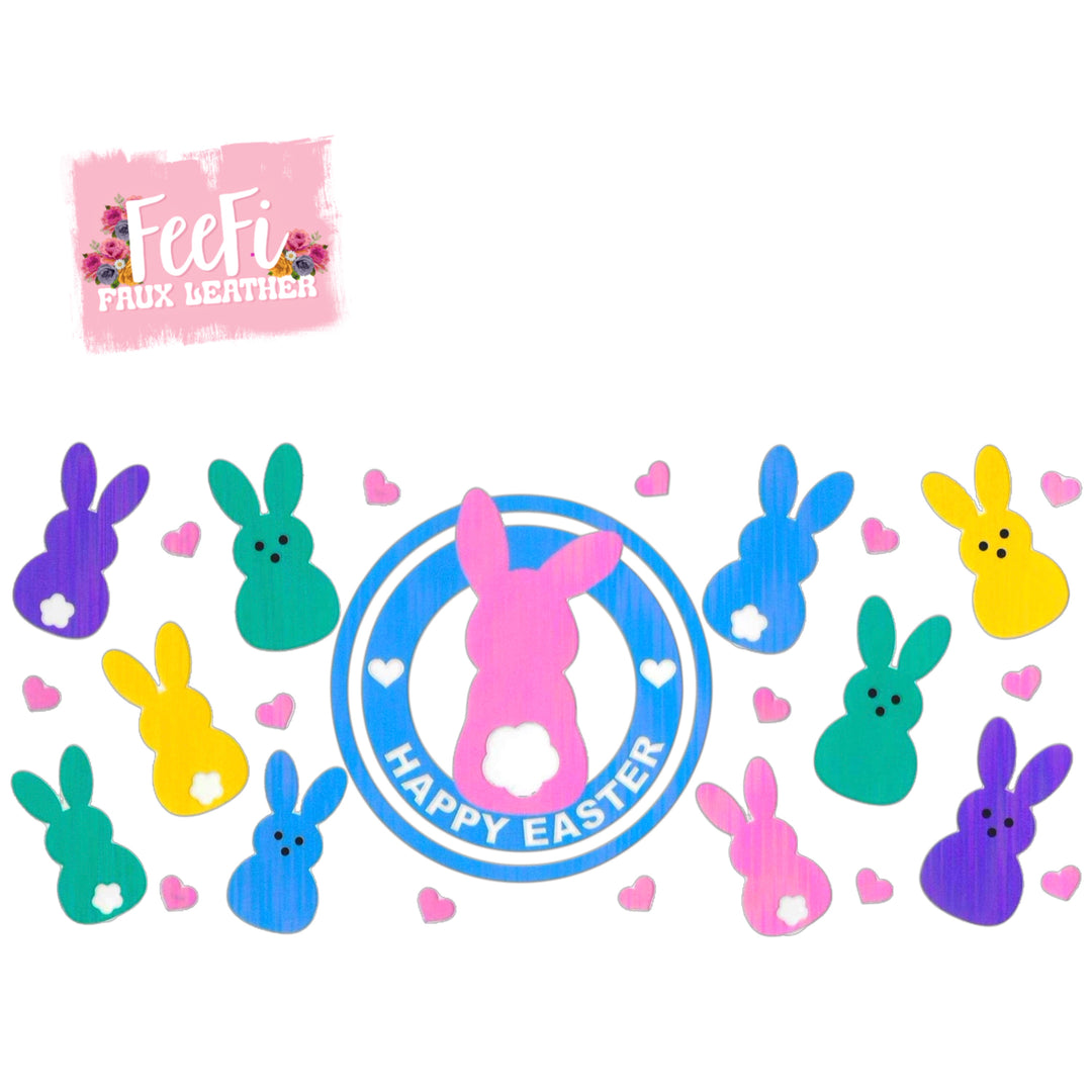 Easter UV DTF Cup Wrap – Easy Cup Wrap for Tumblers & Projects FeeFiFauxLeather