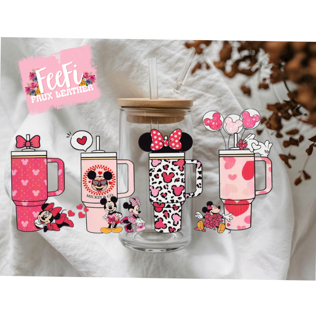 Mouse UV DTF Cup Wrap – Easy Cup Wrap for Tumblers & Projects FeeFiFauxLeather