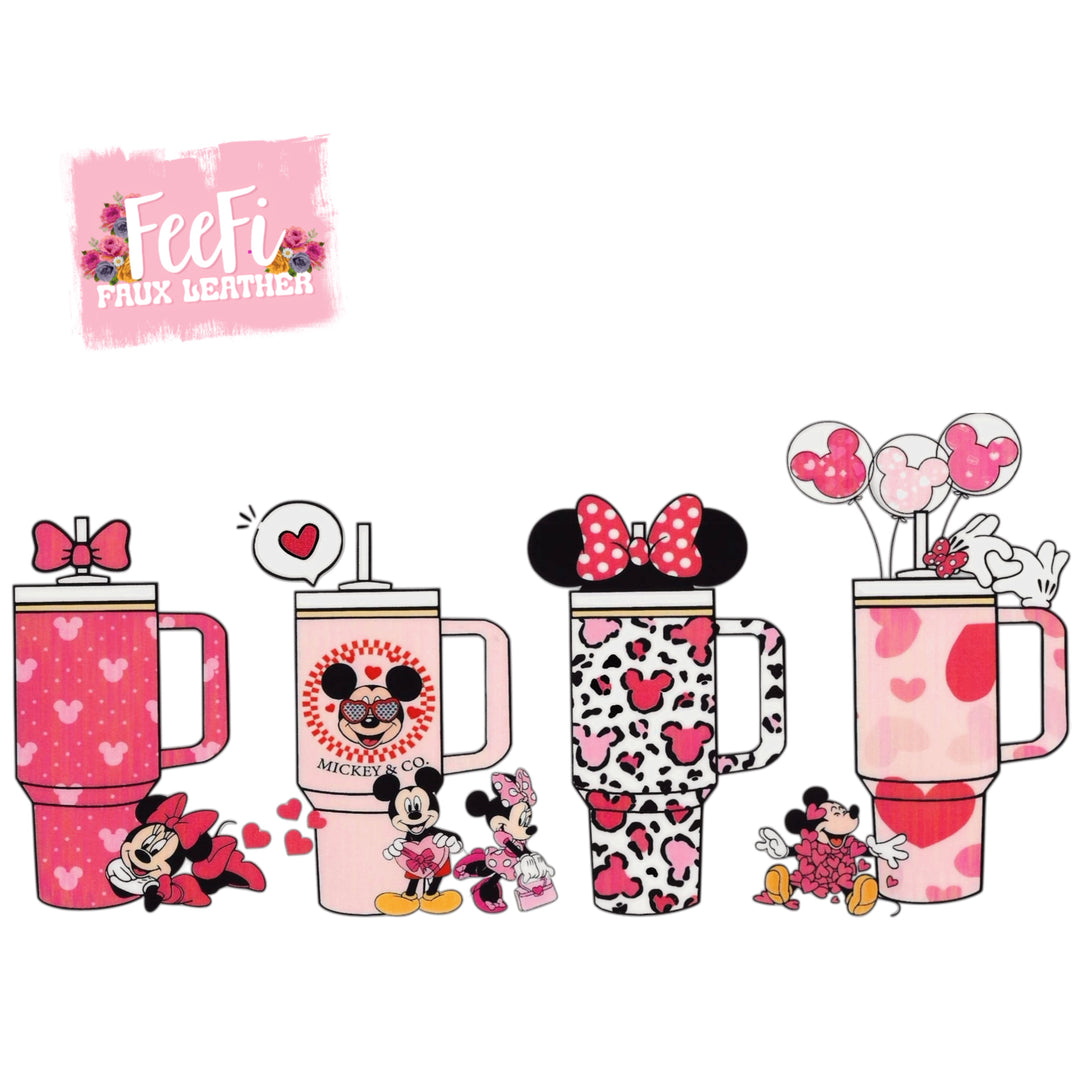 Mouse UV DTF Cup Wrap – Easy Cup Wrap for Tumblers & Projects FeeFiFauxLeather