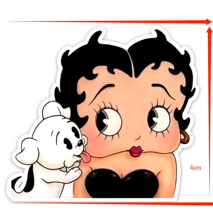 Betty Boop Planar Resin 5 piece set FeeFiFauxLeather