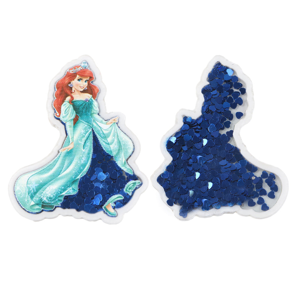 Princess Quicksand Sequin Resin FeeFiFauxLeather