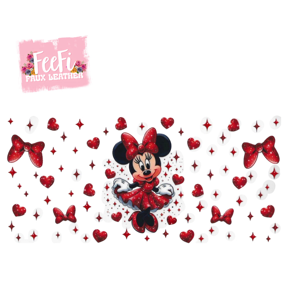 Mouse UV DTF Cup Wrap – Easy Cup Wrap for Tumblers & Projects FeeFiFauxLeather