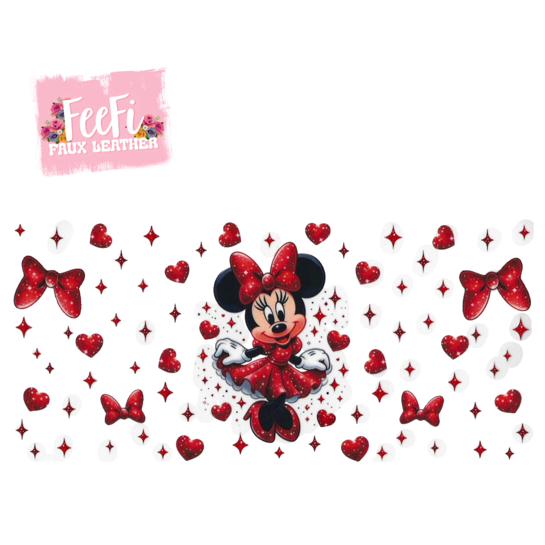 Mouse UV DTF Cup Wrap – Easy Cup Wrap for Tumblers & Projects FeeFiFauxLeather