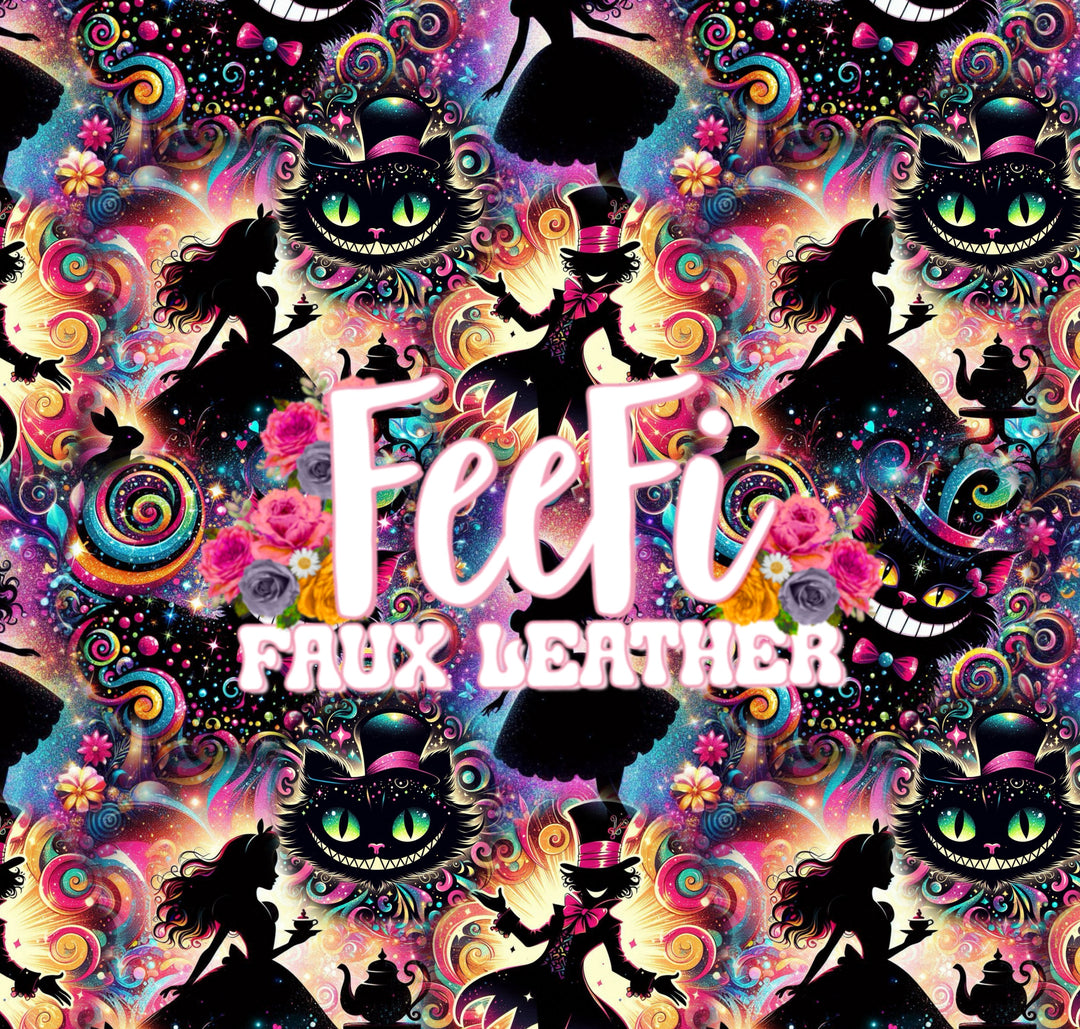 Alice Princess Printed Faux Leather FeeFiFauxLeather