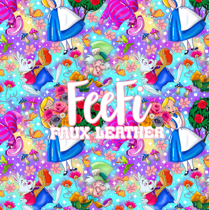 Alice Princess Printed Faux Leather FeeFiFauxLeather