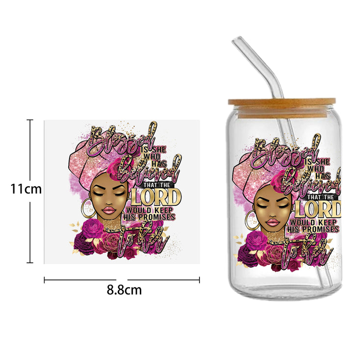 Princesses UV DTF Cup Wrap – DIY Tumbler Wrap for Drinkware Crafting FeeFiFauxLeather