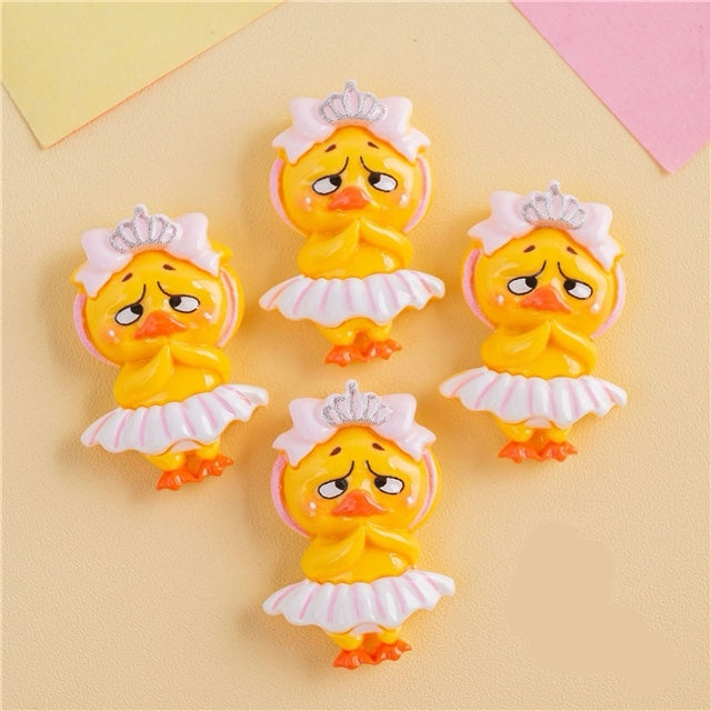 3-D Chick Acrylic Resin 5 piece set FeeFiFauxLeather