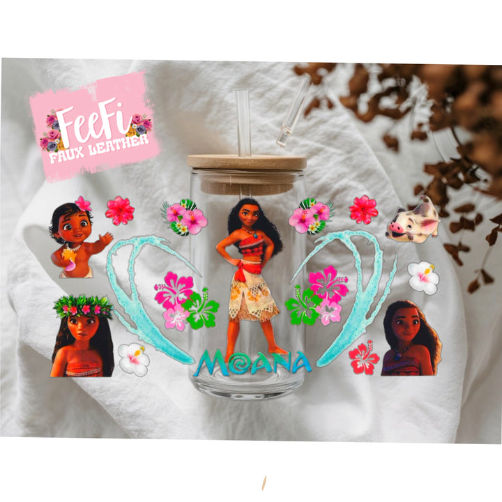 Princess UV DTF Cup Wrap – Easy Cup Wrap for Tumblers & Projects FeeFiFauxLeather