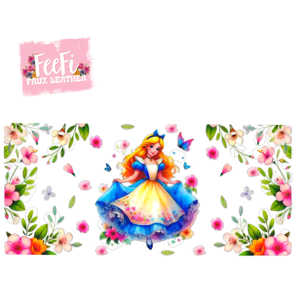 Princess UV DTF Cup Wrap – Easy Cup Wrap for Tumblers & Projects FeeFiFauxLeather