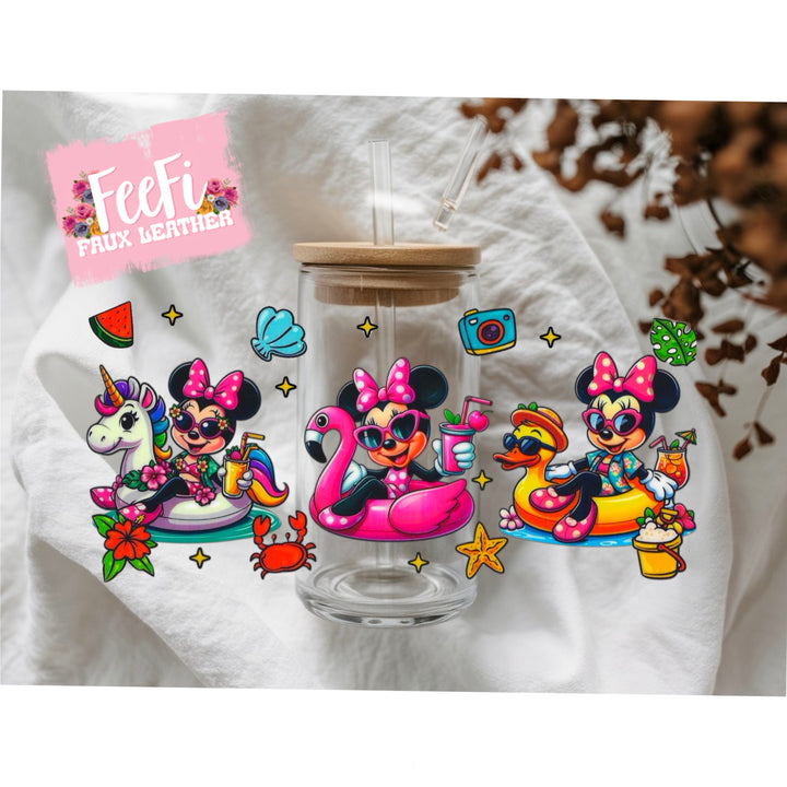 Mouse UV DTF Cup Wrap – Easy Cup Wrap for Tumblers & Projects FeeFiFauxLeather