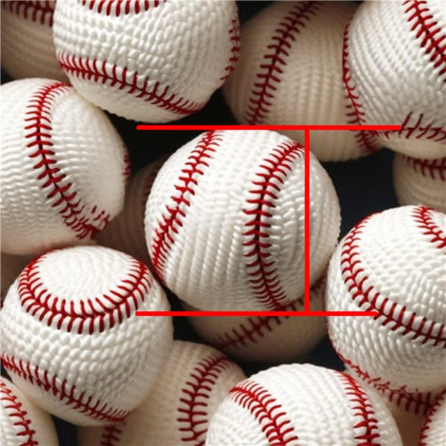 Baseball Printed Fabric FeeFiFauxLeather