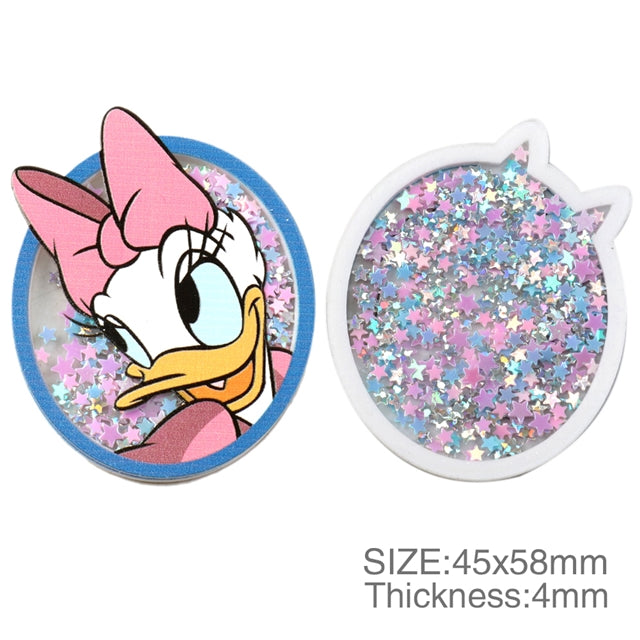 Duck Quicksand Sequin Resin FeeFiFauxLeather