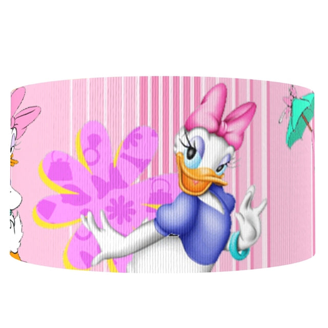 Duck Ribbon 1 Yard Printed Grosgrain Ribbon 1 1/2 inch wide FeeFiFauxLeather