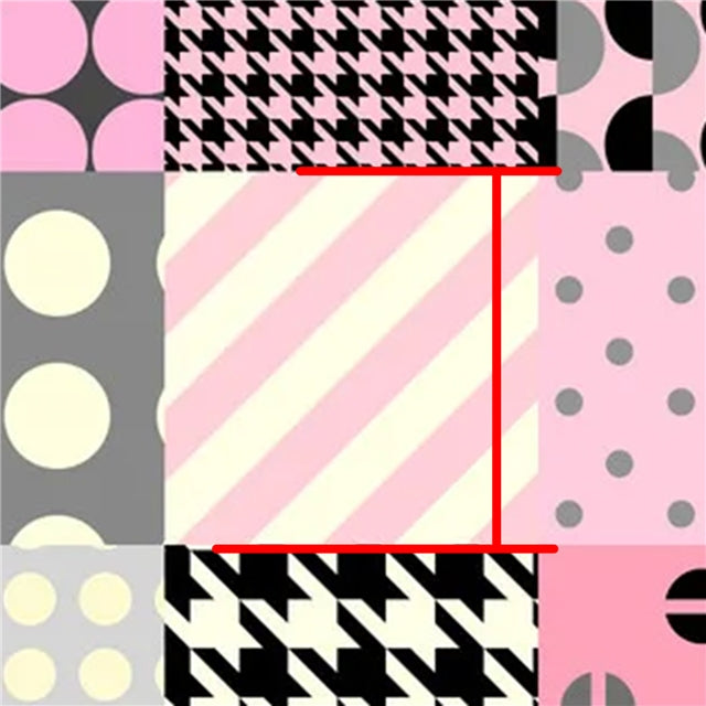 Pink and Brown PlaidBullet Printed Fabric FeeFiFauxLeather