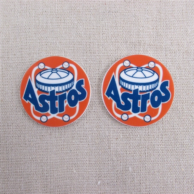 Astros Baseball Resin 5 piece set FeeFiFauxLeather