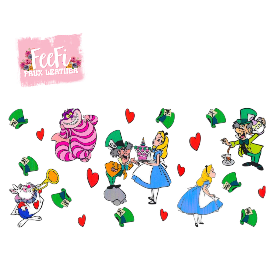 Princess Alice UV DTF Cup Wrap – Easy Cup Wrap for Tumblers & Projects FeeFiFauxLeather