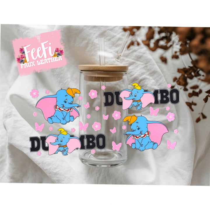 Dumbo UV DTF Cup Wrap – Easy Cup Wrap for Tumblers & Projects FeeFiFauxLeather