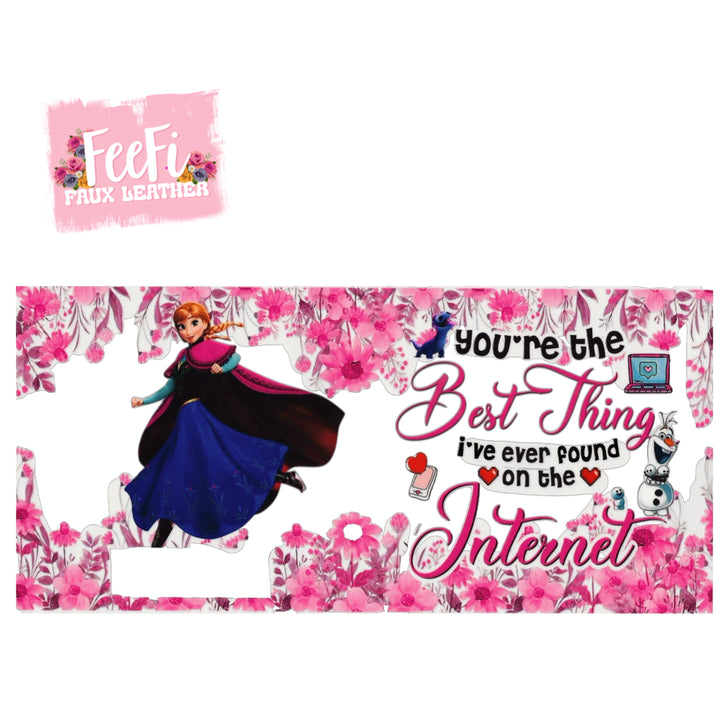Princess UV DTF Cup Wrap – Easy Cup Wrap for Tumblers & Projects FeeFiFauxLeather