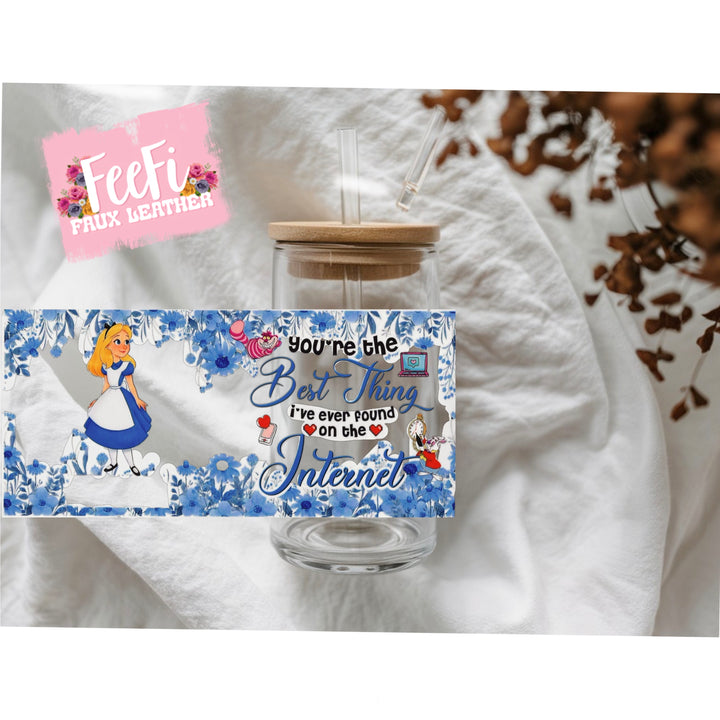 Princess UV DTF Cup Wrap – Easy Cup Wrap for Tumblers & Projects FeeFiFauxLeather