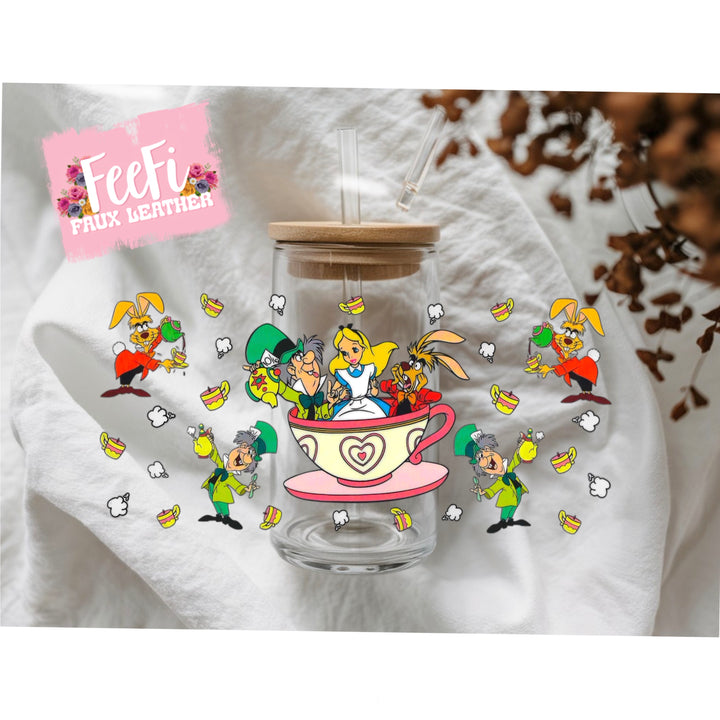 Princess Alice UV DTF Cup Wrap – Easy Cup Wrap for Tumblers & Projects FeeFiFauxLeather