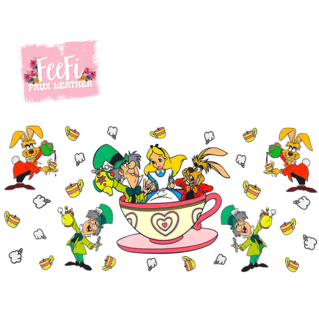 Princess Alice UV DTF Cup Wrap – Easy Cup Wrap for Tumblers & Projects FeeFiFauxLeather