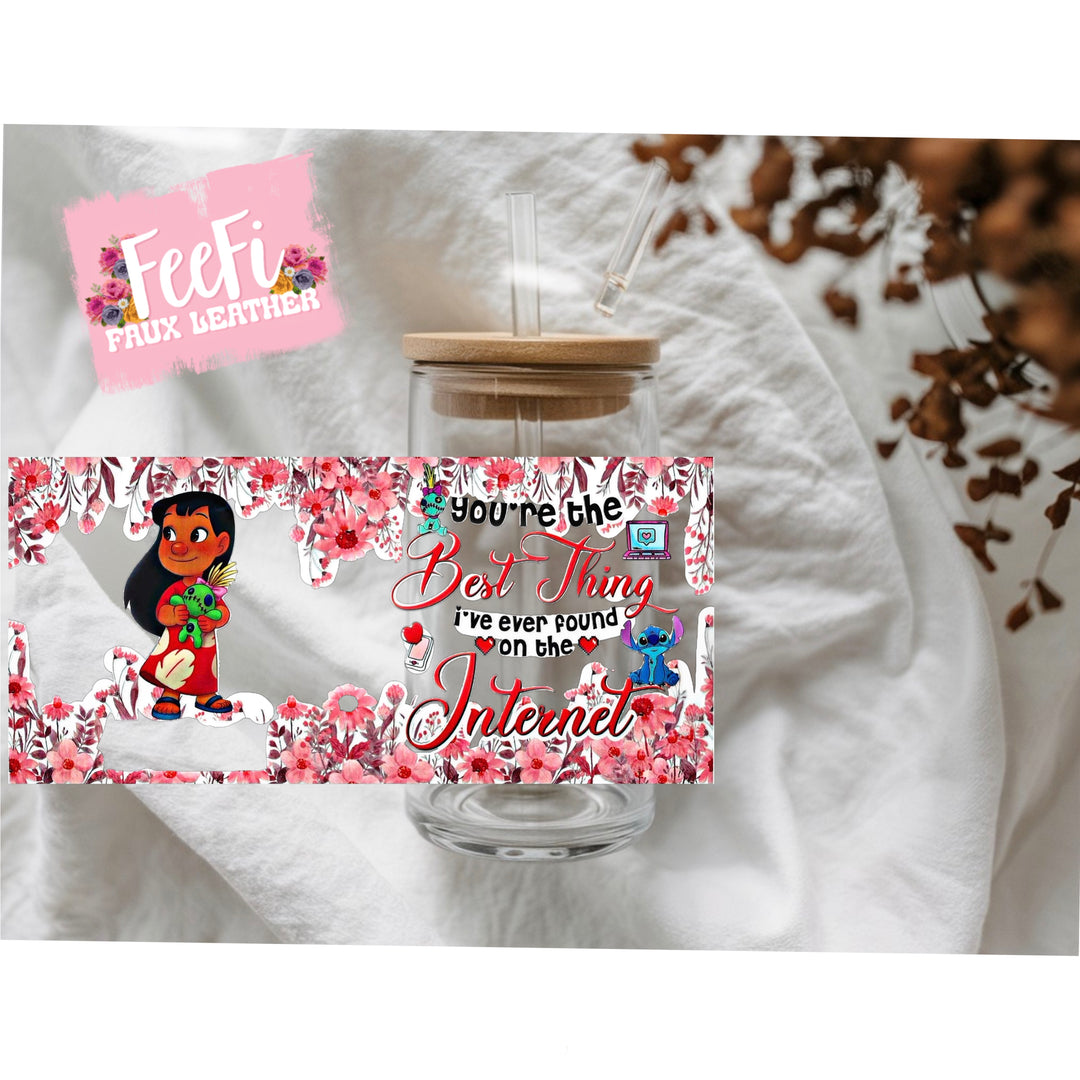 Princess UV DTF Cup Wrap – Easy Cup Wrap for Tumblers & Projects FeeFiFauxLeather