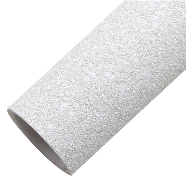 Chunky Glitter Printed Faux Leather FeeFiFauxLeather