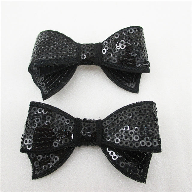 Classic Sparkle Sequin Bow 2 Per Order✨ FeeFiFauxLeather