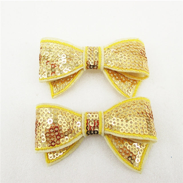 Classic Sparkle Sequin Bow 2 Per Order✨ FeeFiFauxLeather