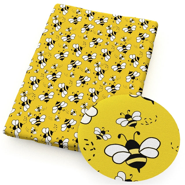 Bumble Bee Fabric FeeFiFauxLeather