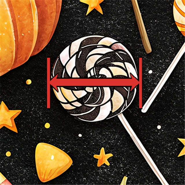 Halloween Pumpkins Bullet Printed Fabric FeeFiFauxLeather