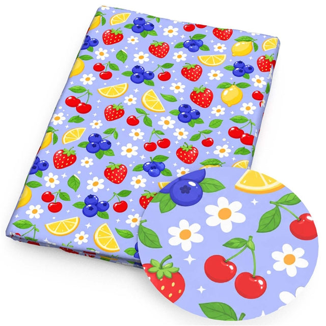 Printed Faux Leather Sheet FeeFiFauxLeather