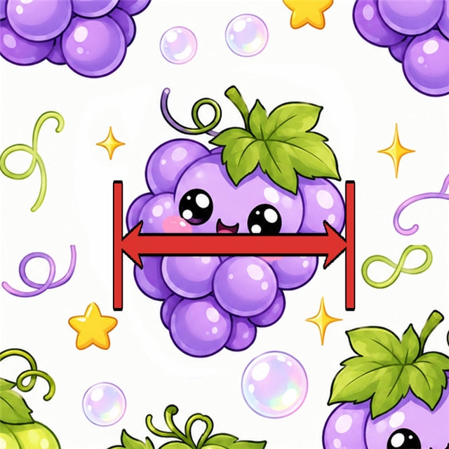 🍇 Grape Expectations 💜💚 Printed Faux Leather Sheet FeeFiFauxLeather