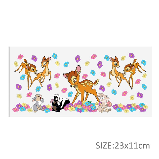 Bambi UV DTF Cup Wrap – Easy Cup Wrap for Tumblers & Projects FeeFiFauxLeather
