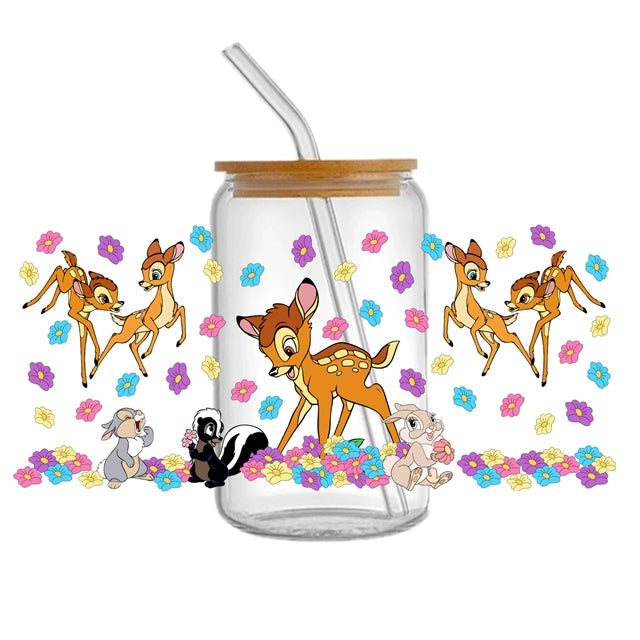 Bambi UV DTF Cup Wrap – Easy Cup Wrap for Tumblers & Projects FeeFiFauxLeather