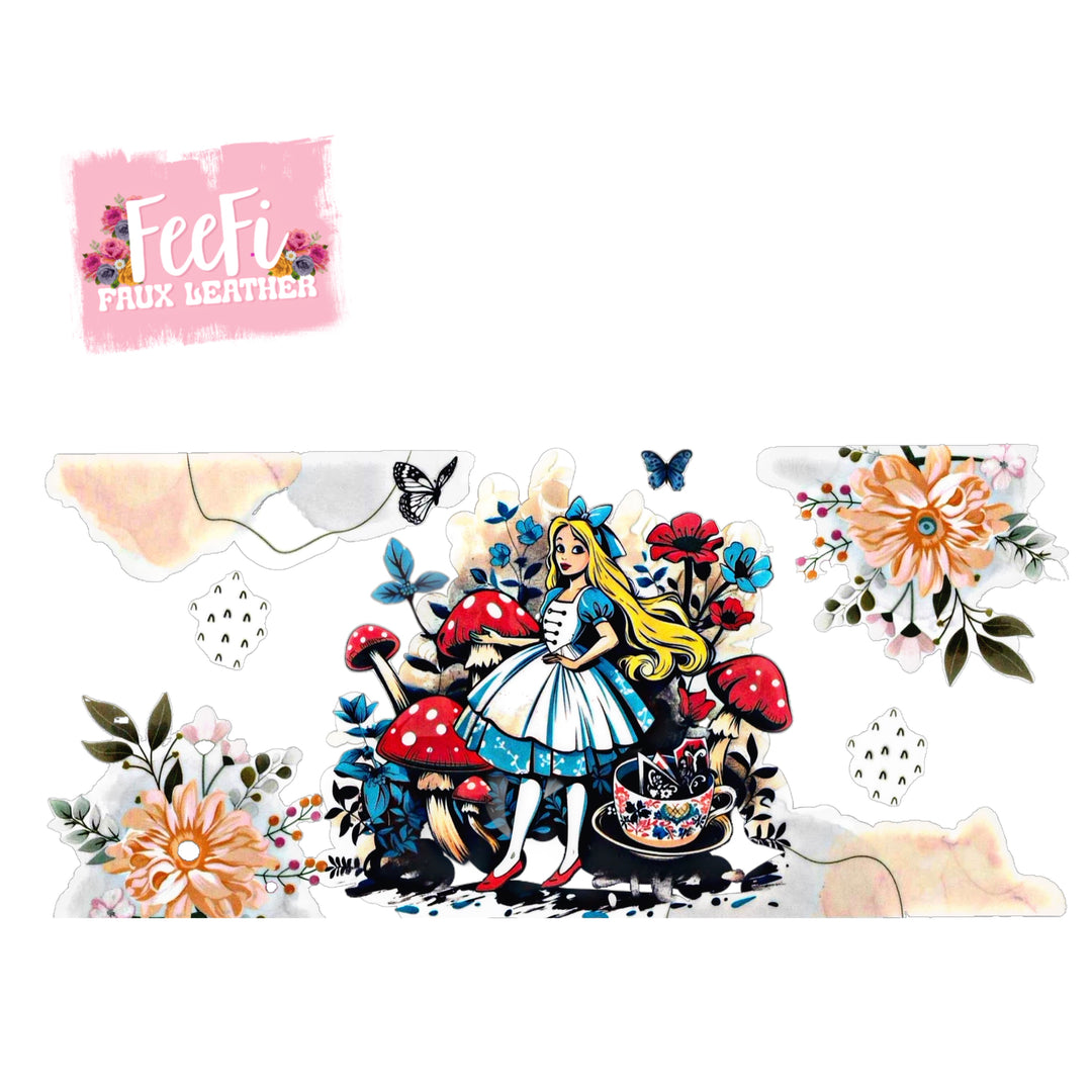 Princess Alice UV DTF Cup Wrap – Easy Cup Wrap for Tumblers & Projects FeeFiFauxLeather