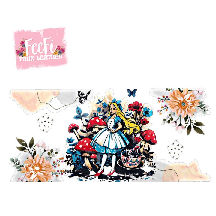 Princess Alice UV DTF Cup Wrap – Easy Cup Wrap for Tumblers & Projects FeeFiFauxLeather