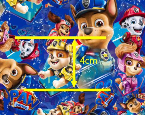 Paw Patrol Litchi Printed Faux Leather Sheet