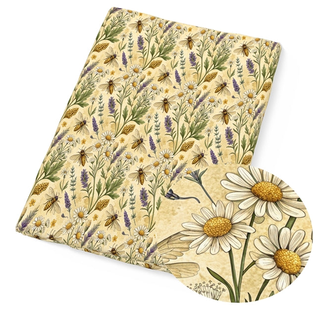 Printed Faux Leather Sheet FeeFiFauxLeather