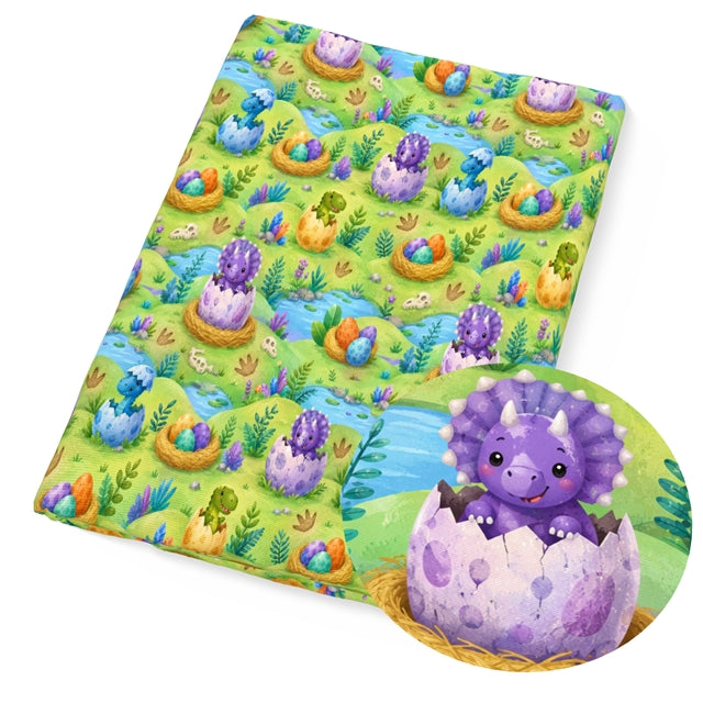 Printed Faux Leather Sheet FeeFiFauxLeather
