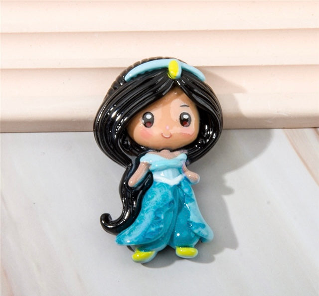 Princess Jasmine Flat Back Resin Centerpiece