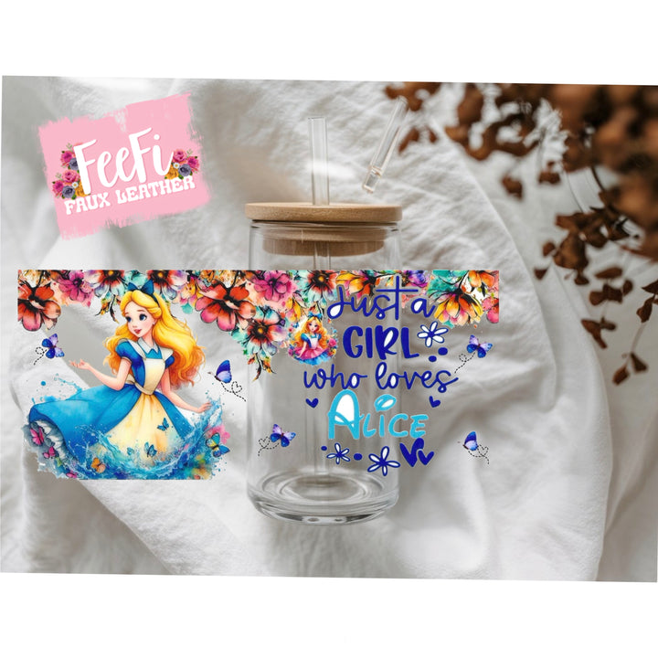 Princesses UV DTF Cup Wrap – Easy Cup Wrap for Tumblers & Projects FeeFiFauxLeather