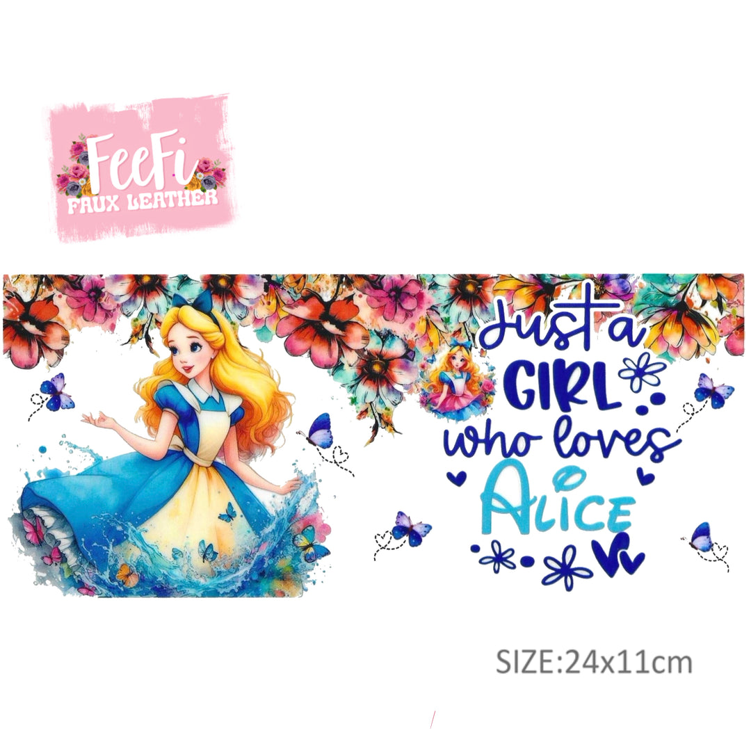 Princesses UV DTF Cup Wrap – Easy Cup Wrap for Tumblers & Projects FeeFiFauxLeather