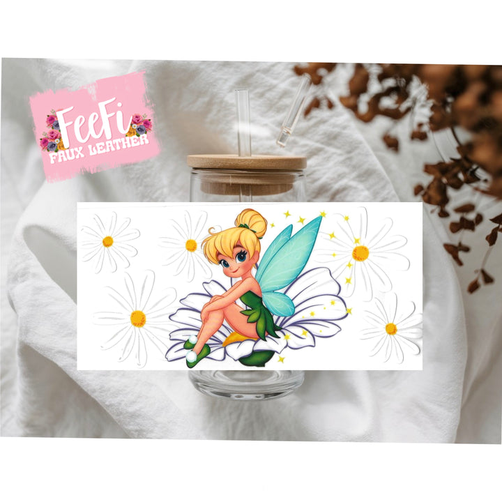 Princesses UV DTF Cup Wrap – DIY Tumbler Wrap for Drinkware Crafting FeeFiFauxLeather