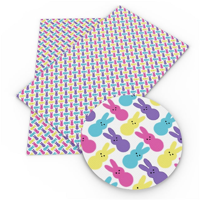 Easter Peeps Fabric FeeFiFauxLeather