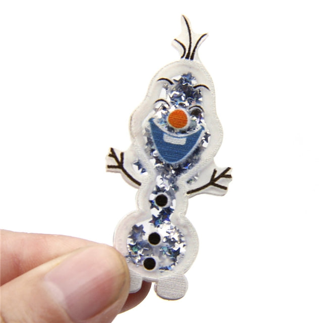 Olaf Frozen Quicksand Sequin Resin