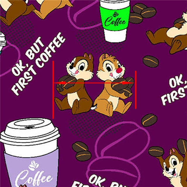 Chipmunks Printed Faux Leather Sheet FeeFiFauxLeather