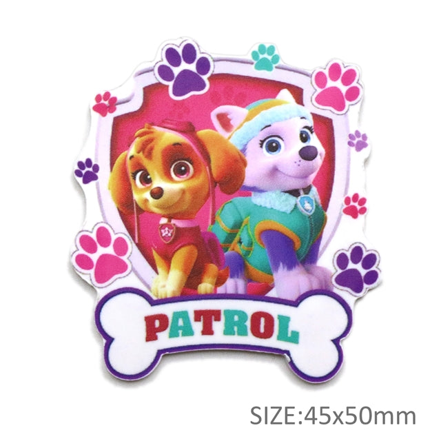 Paw Patrol Character Resin 5 piece set FeeFiFauxLeather