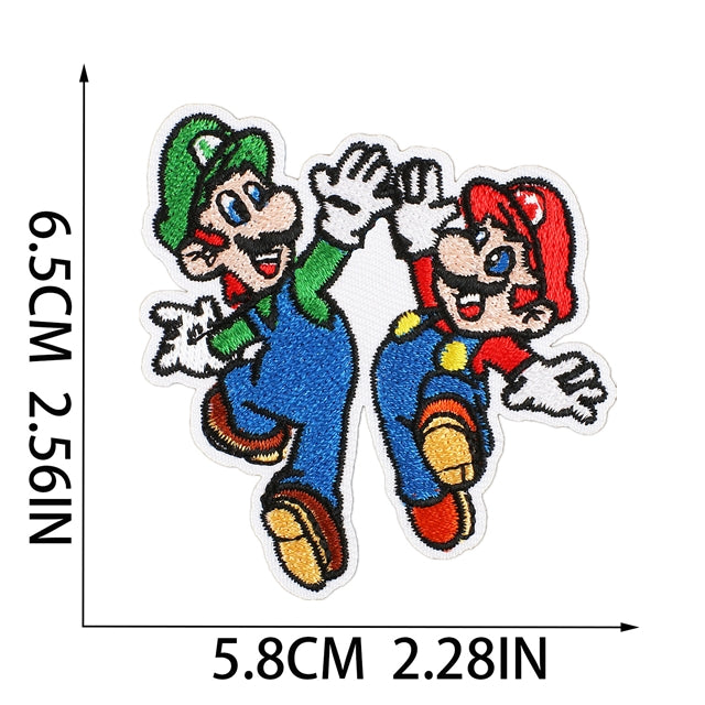 Mario Embroidery Patch