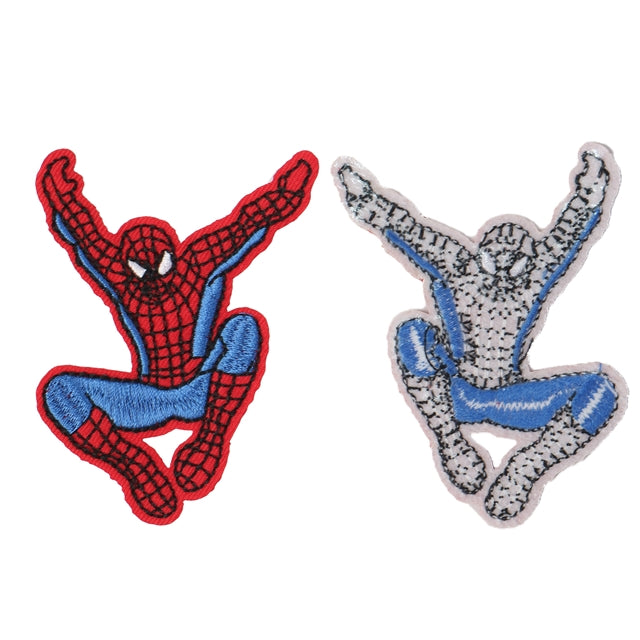 Spiderman Embroidery Patch FeeFiFauxLeather